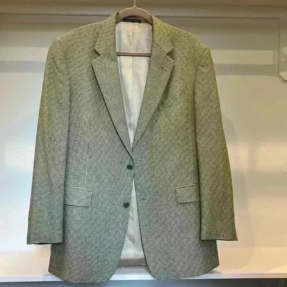 Men’s Houndstooth Blazer - designed in France